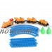 14-Piece Battery Operated Construction Truck, Train and Track Play Set   563117822